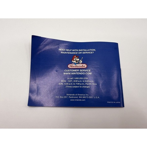 Metroid Fusion -Instruction Booklet Manual Only (Game Boy Advance GBA) Authentic - Picture 2 of 5